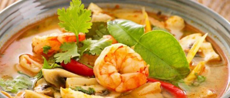 shrimp soup on a low carb diet