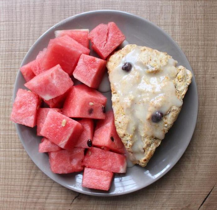 watermelon and bread to lose weight