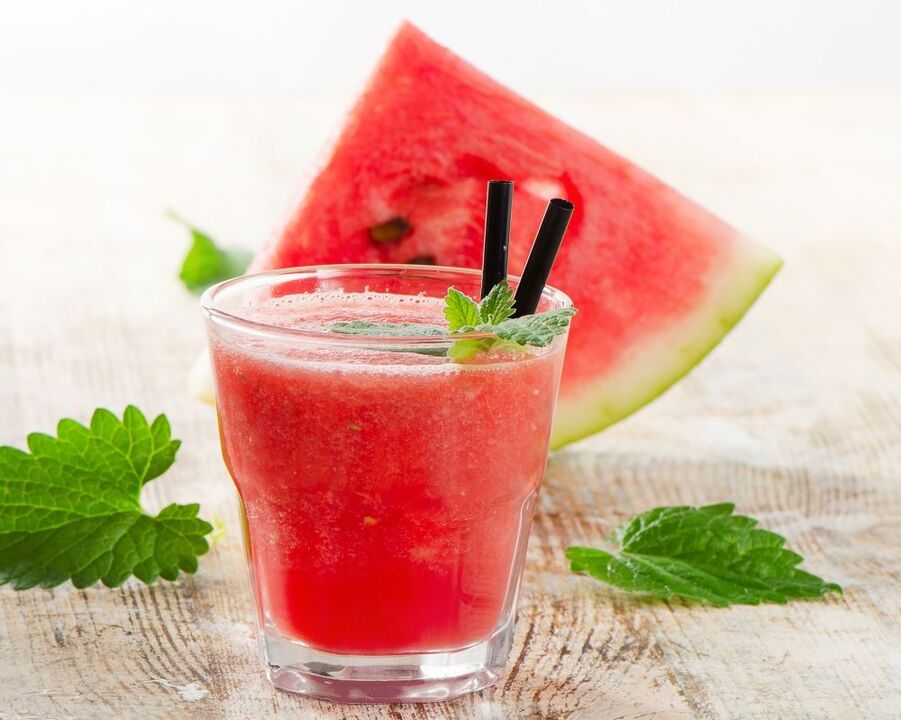 watermelon juice to lose weight